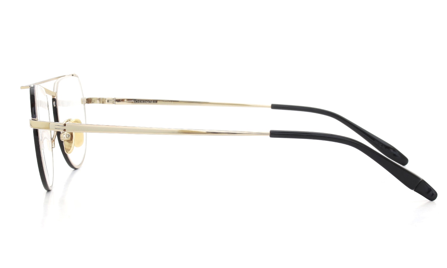 YOSHINORI AOYAMA ヨシノリアオヤマ メガネ通販 YA-041 col.03 gold / black