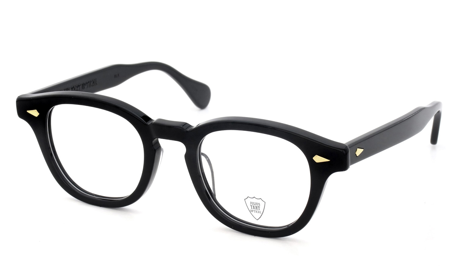 JULIUS TART OPTICAL メガネ通販 AR Gold Series メガネ通販 AR-48-22 PL-003A BLACK