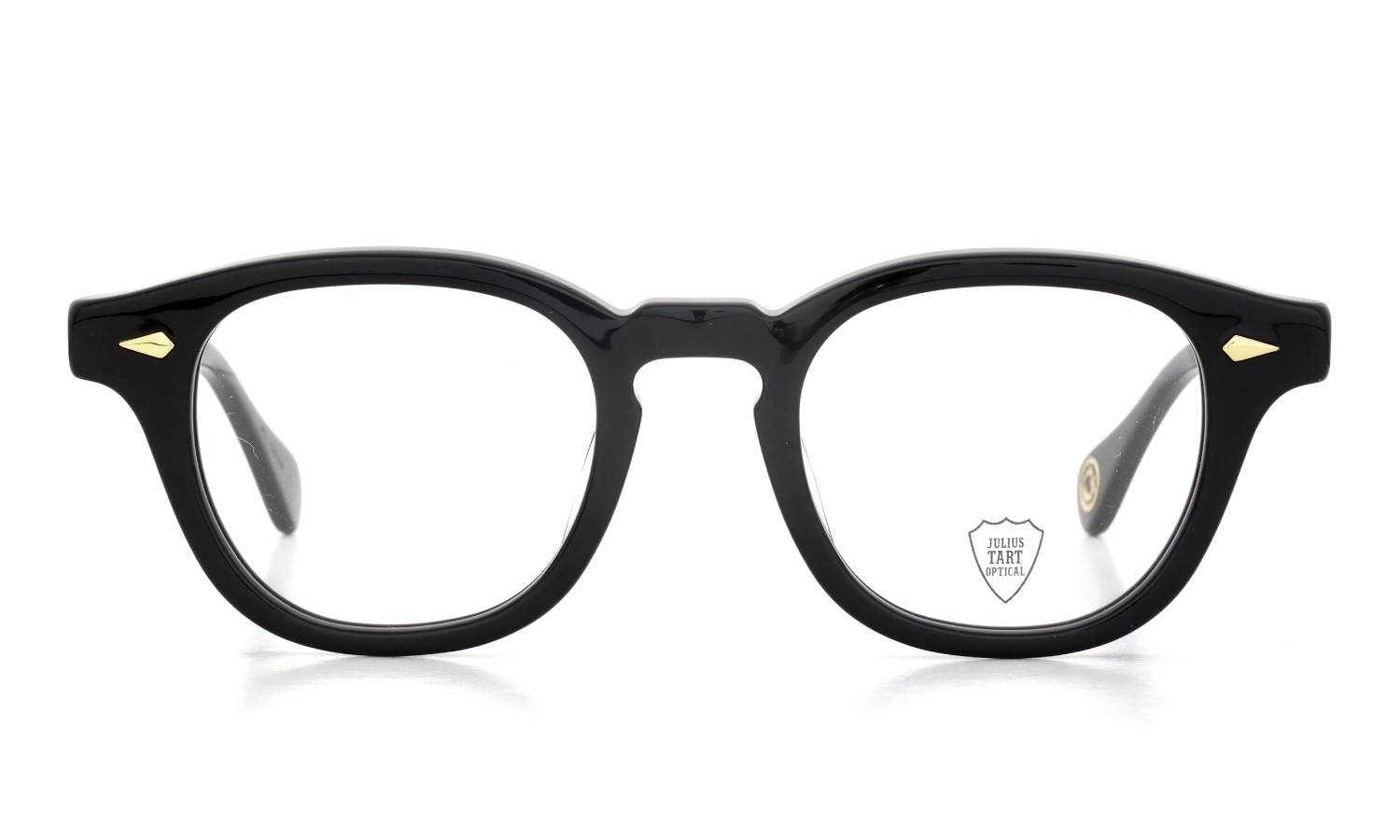 JULIUS TART OPTICAL メガネ通販 AR Gold Series メガネ通販 AR-48-22 PL-003A BLACK