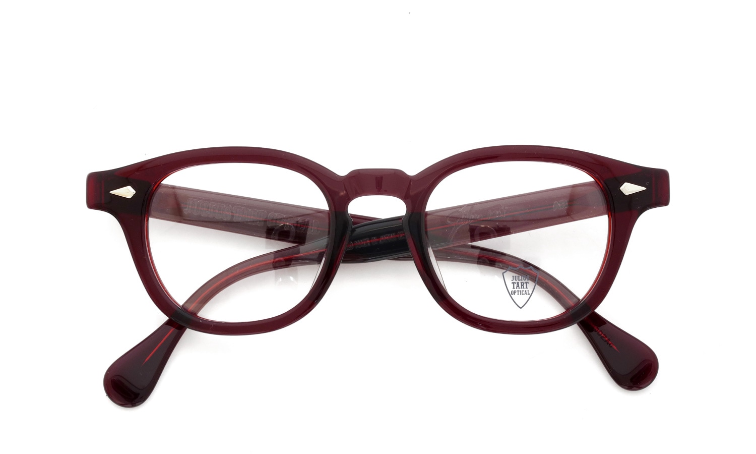 JULIUS TART OPTICAL メガネ通販 AR-46-22 OX BLOOD RED
