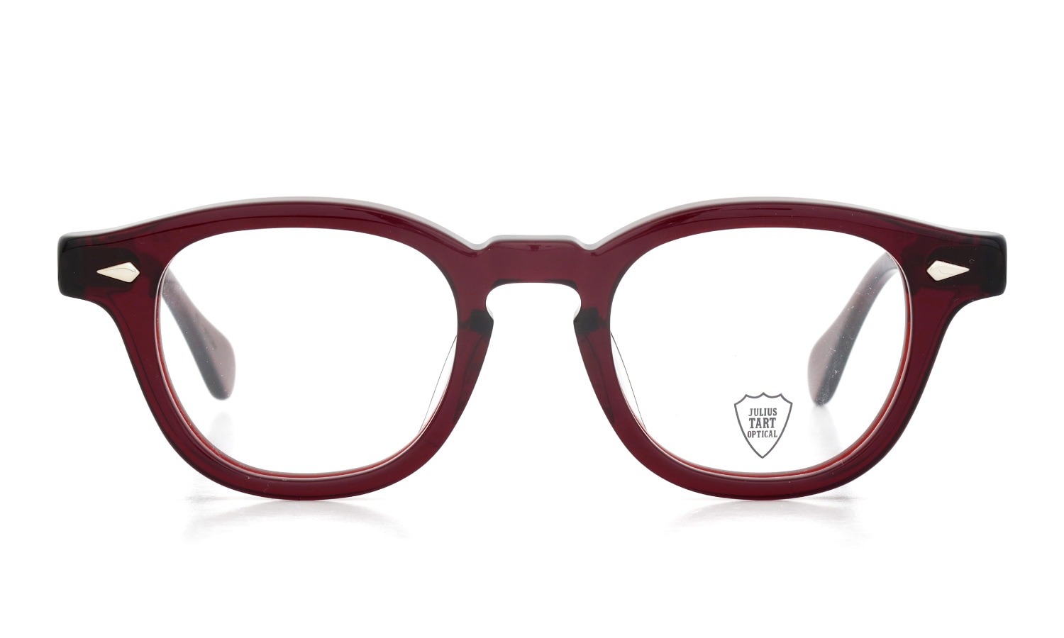 JULIUS TART OPTICAL メガネ通販 AR-46-22 OX BLOOD RED