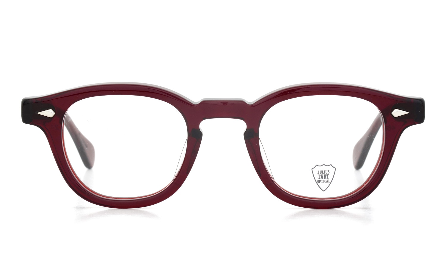 JULIUS TART OPTICAL メガネ通販 AR-46-24 OX BLOOD RED
