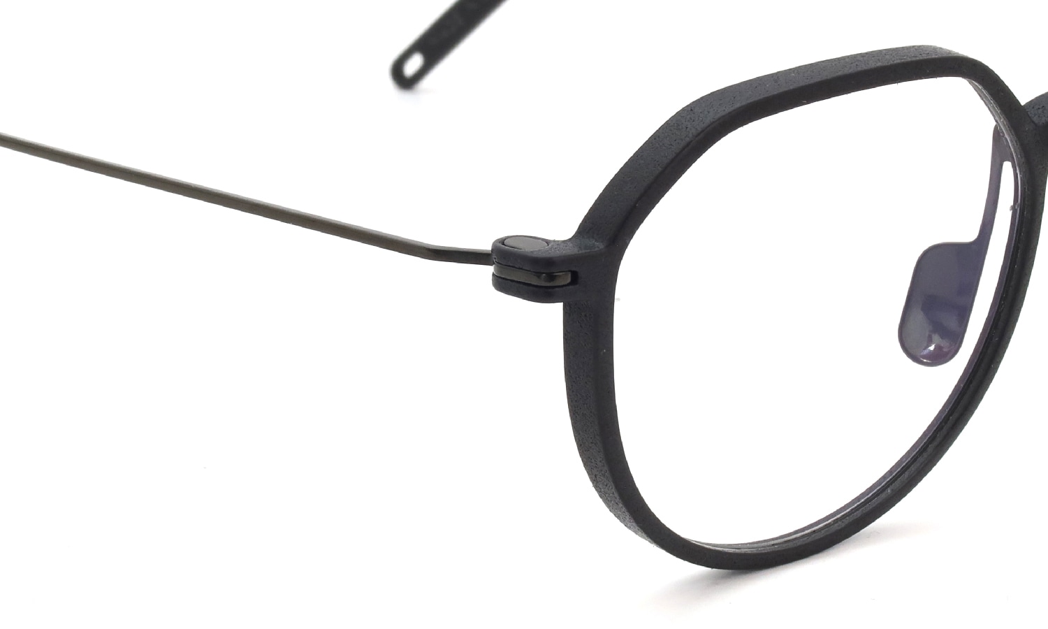 KLENZE&BAUM 3Dプリントメガネ通販 [ASKET] NELSON col.001 COAL/BLACK