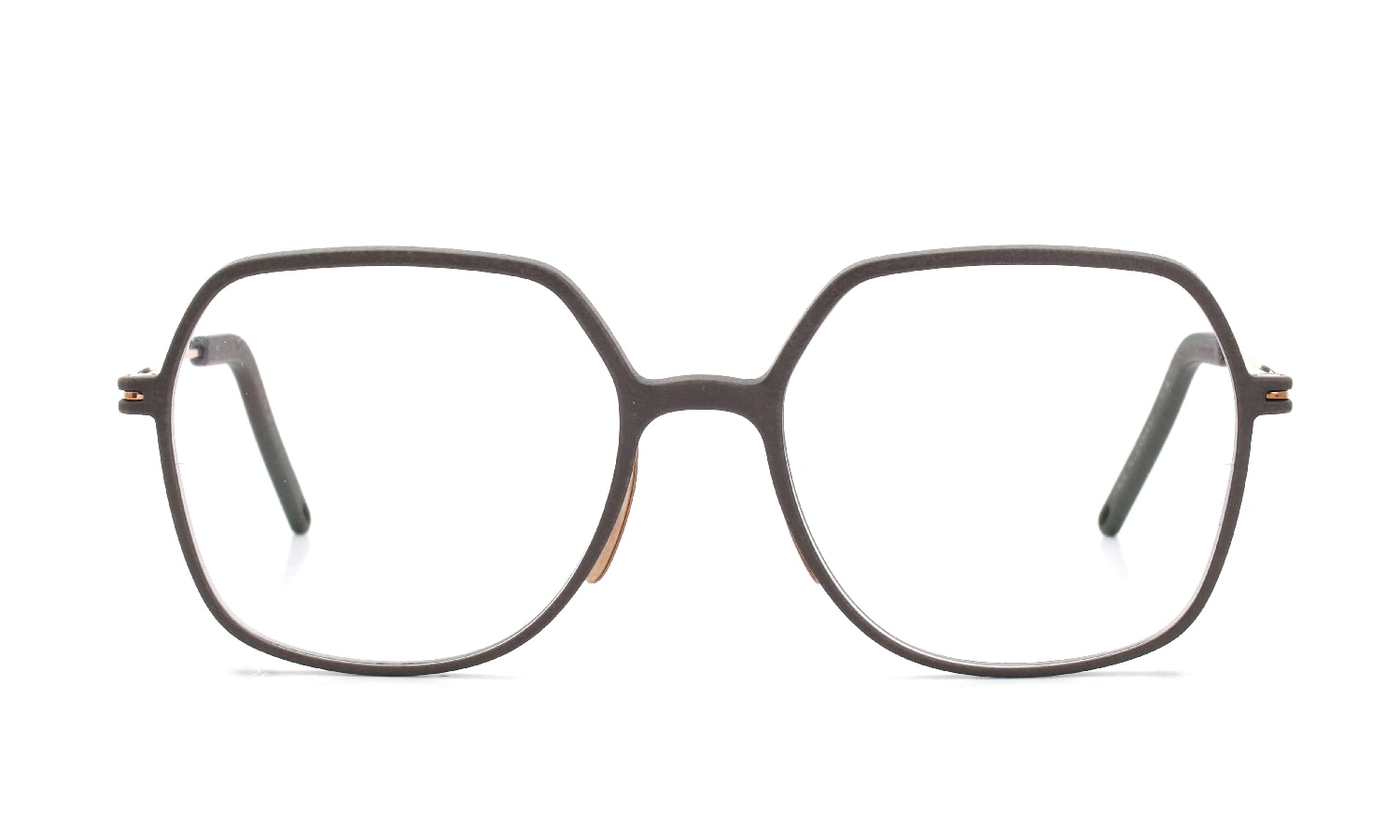 KLENZE&BAUM 3Dプリントメガネ通販 [ASKET] YAMADA-NP col.009 ASH/ROSE GOLD