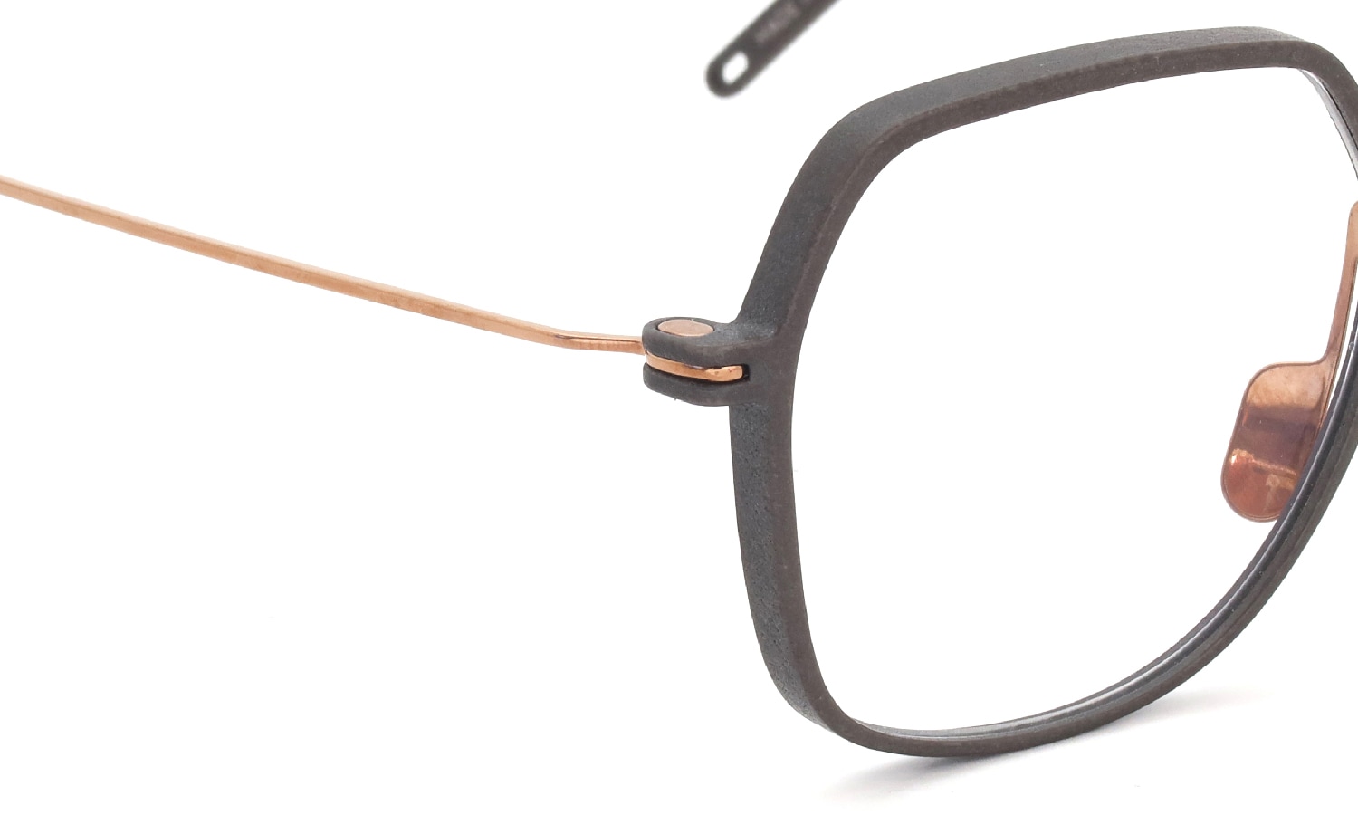 KLENZE&BAUM 3Dプリントメガネ通販 [ASKET] YAMADA-NP col.009 ASH/ROSE GOLD