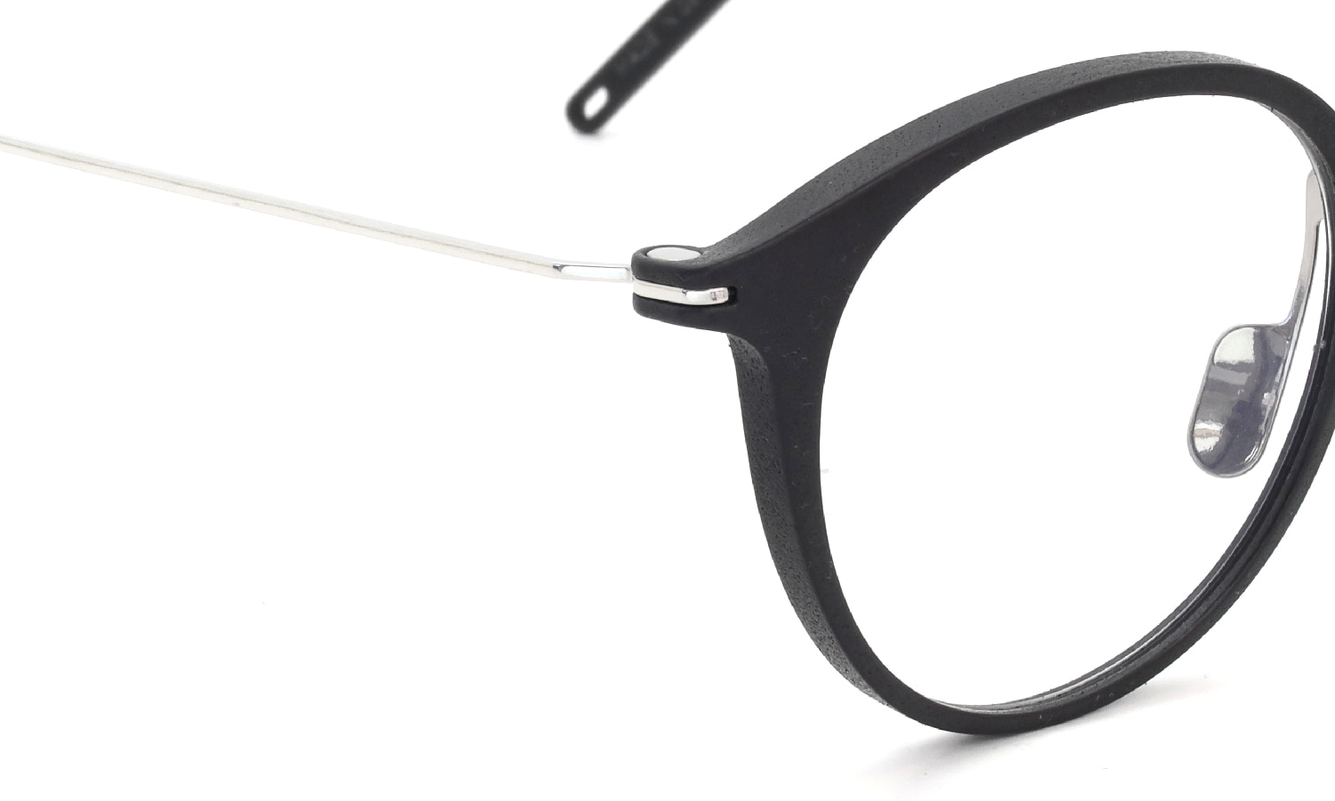 KLENZE&BAUM 3Dプリントメガネ通販 [ASKET] BARY col.001 COAL/SILVER