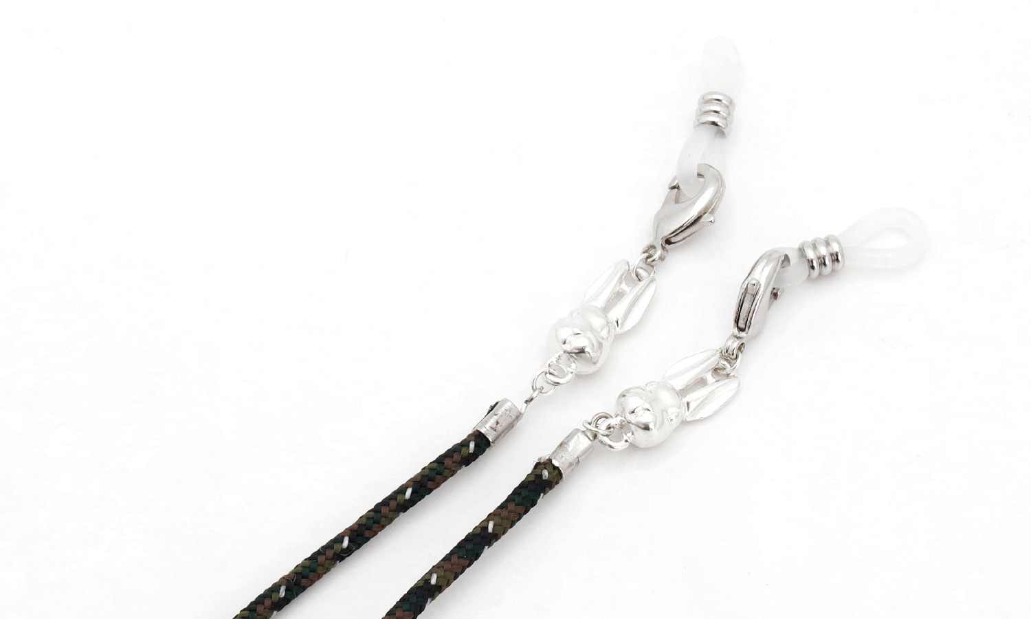 THE LEASH CORD グラスコード通販 Atwood Rope/Urawa-Rabbit Camo/Silver925