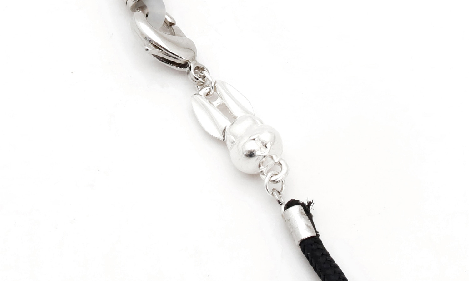 THE LEASH CORD グラスコード通販 Atwood Rope/Urawa-Rabbit Black/Silver925