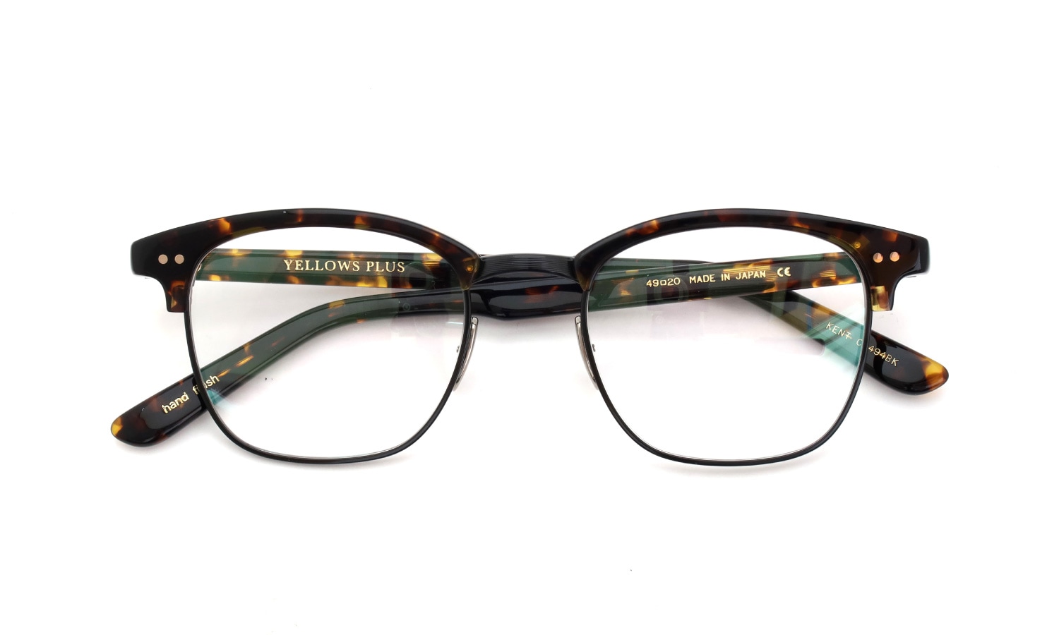 YELLOWS PLUS メガネ通販 KENT C494BK