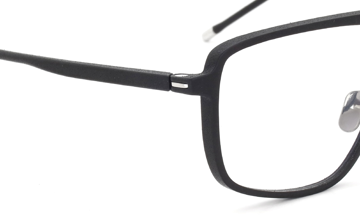 KLENZE&BAUM 3Dプリントメガネ通販  [SLEEK ECOLUCENT] FRASER-NP col.001 COAL/SILVER