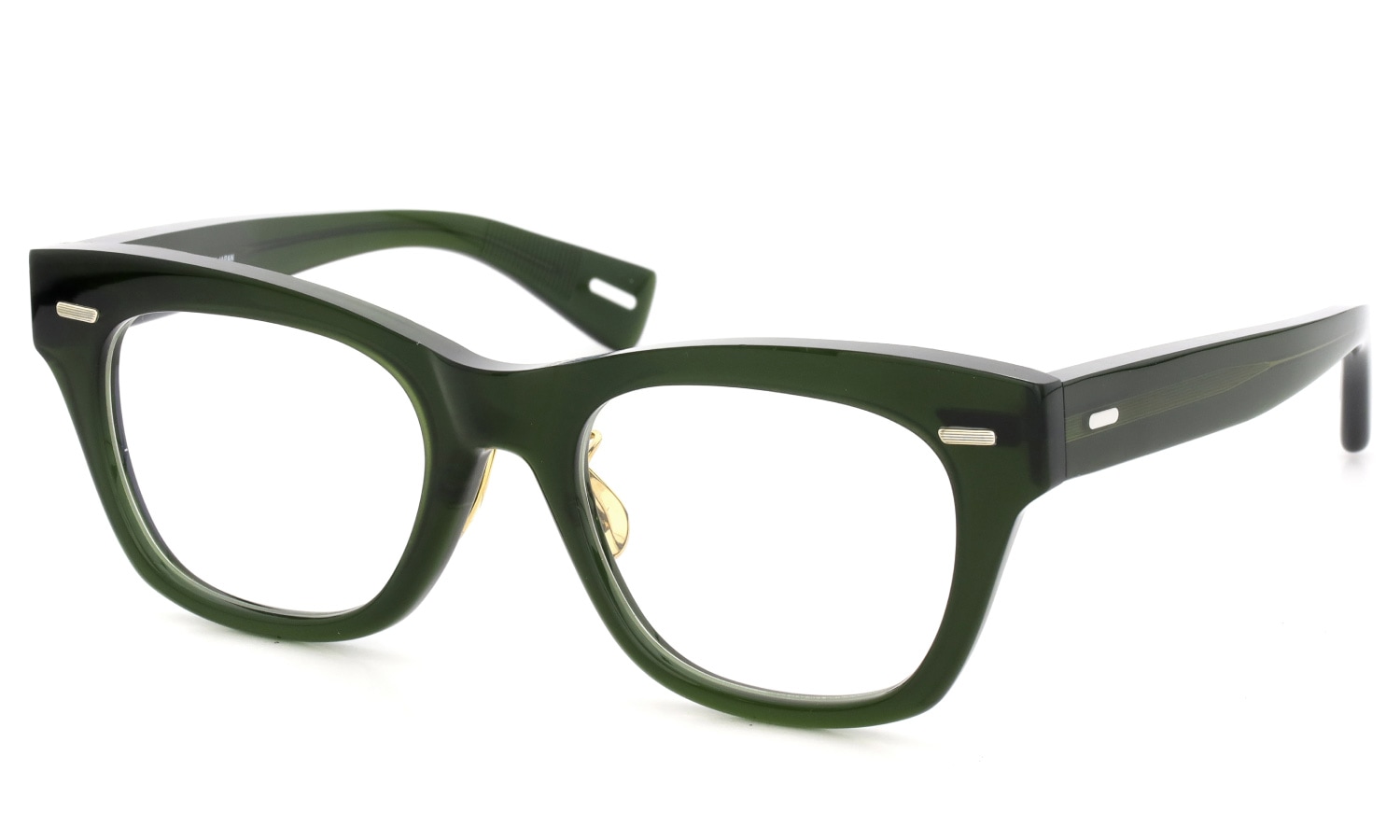 YUICHI TOYAMA. メガネ通販 ORD U-175 COL.04 Drak green