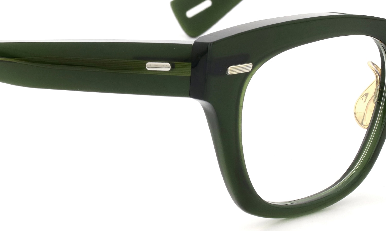 YUICHI TOYAMA. メガネ通販 ORD U-175 COL.04 Drak green