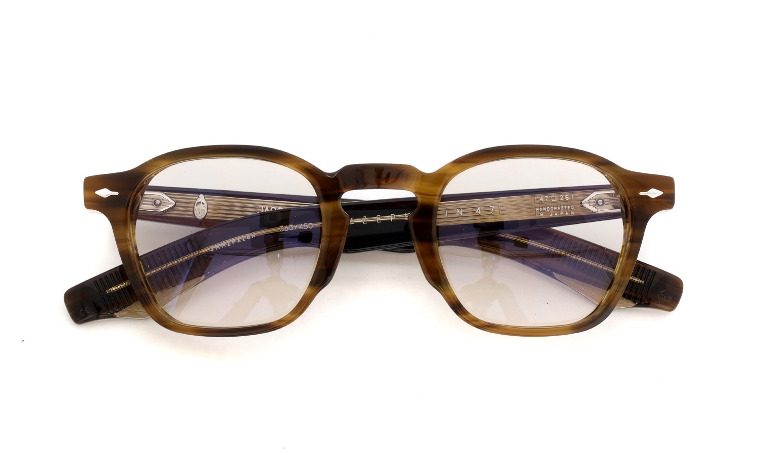 JACQUESMARIEMAGE メガネ通販 ZEPHIRIN47 Hazel /Superlight Brown