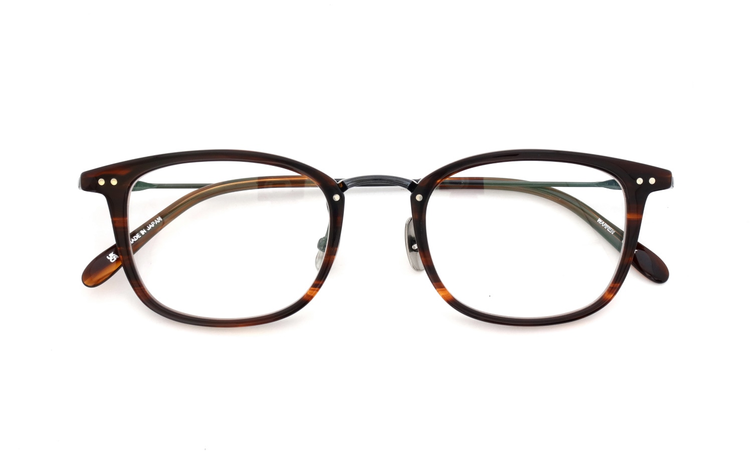 YELLOWS PLUS メガネ通販 WARREN C453BK delicated demi/black