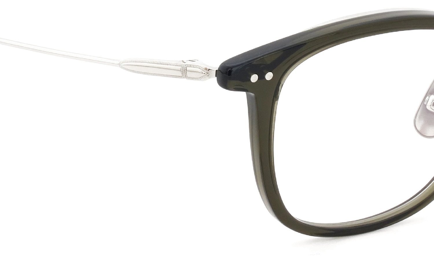 YELLOWS PLUS メガネ通販 WARREN C529 harrods green/silver