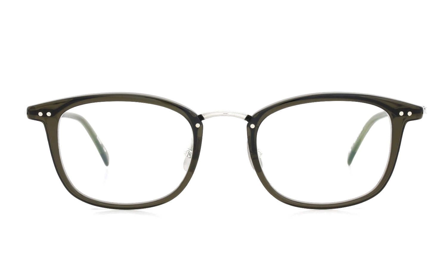 YELLOWS PLUS メガネ通販 WARREN C529 harrods green/silver