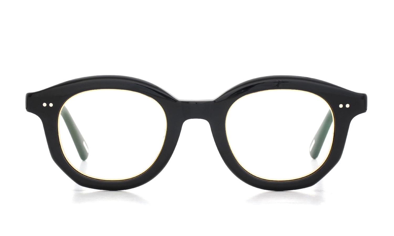 YUICHI TOYAMA. メガネ通販 YYZ U-181 COL.01 Black / Gold