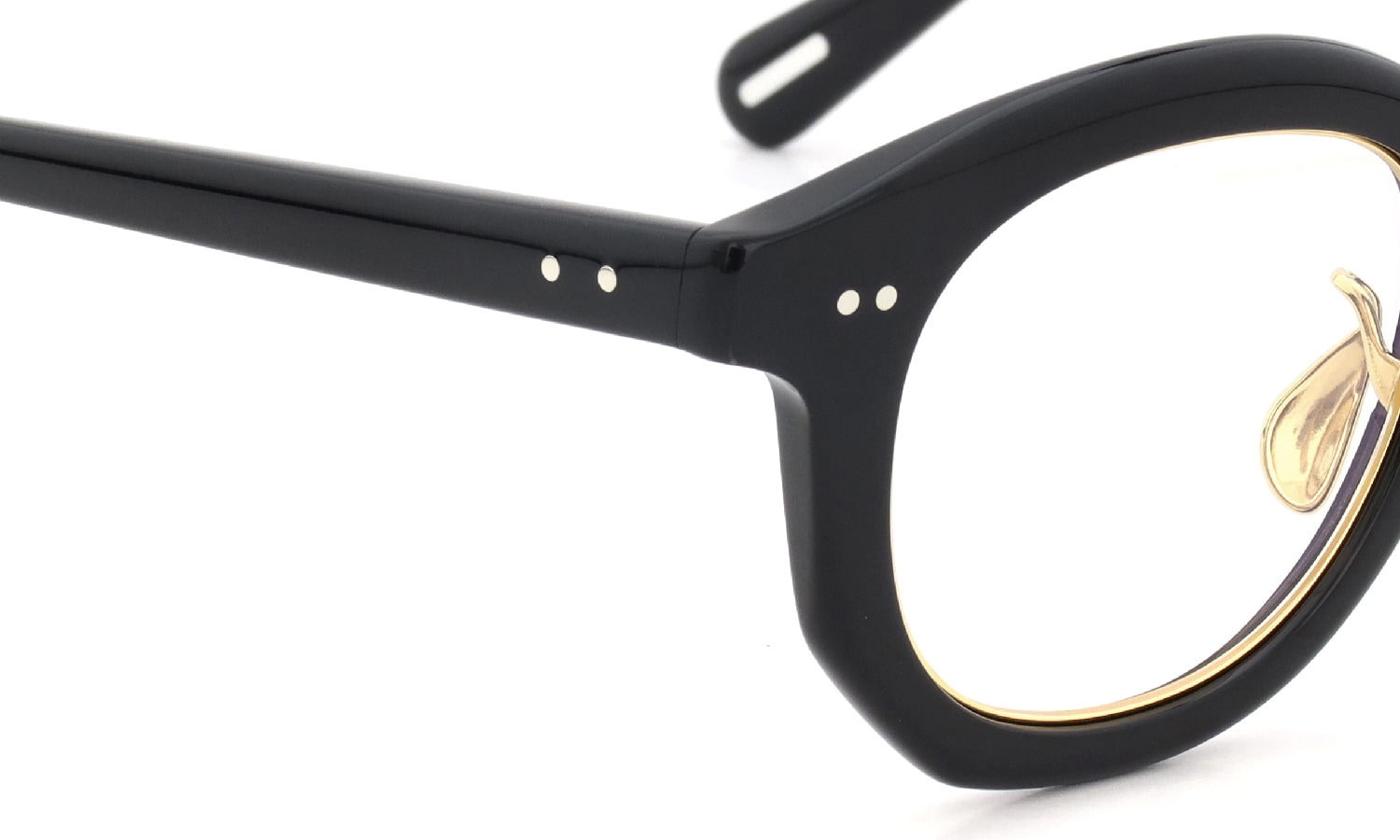 YUICHI TOYAMA. メガネ通販 YYZ U-181 COL.01 Black / Gold