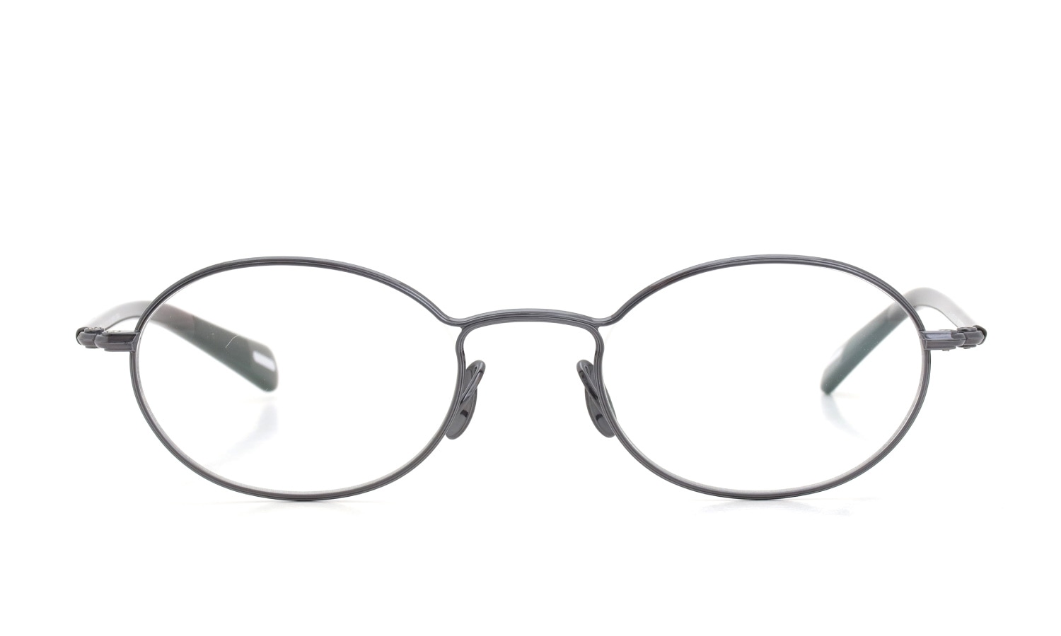 YUICHI TOYAMA. for ポンメガネ 限定生産メガネ通販 Nagy U-176 COL.8 Dark navy / Dark brown