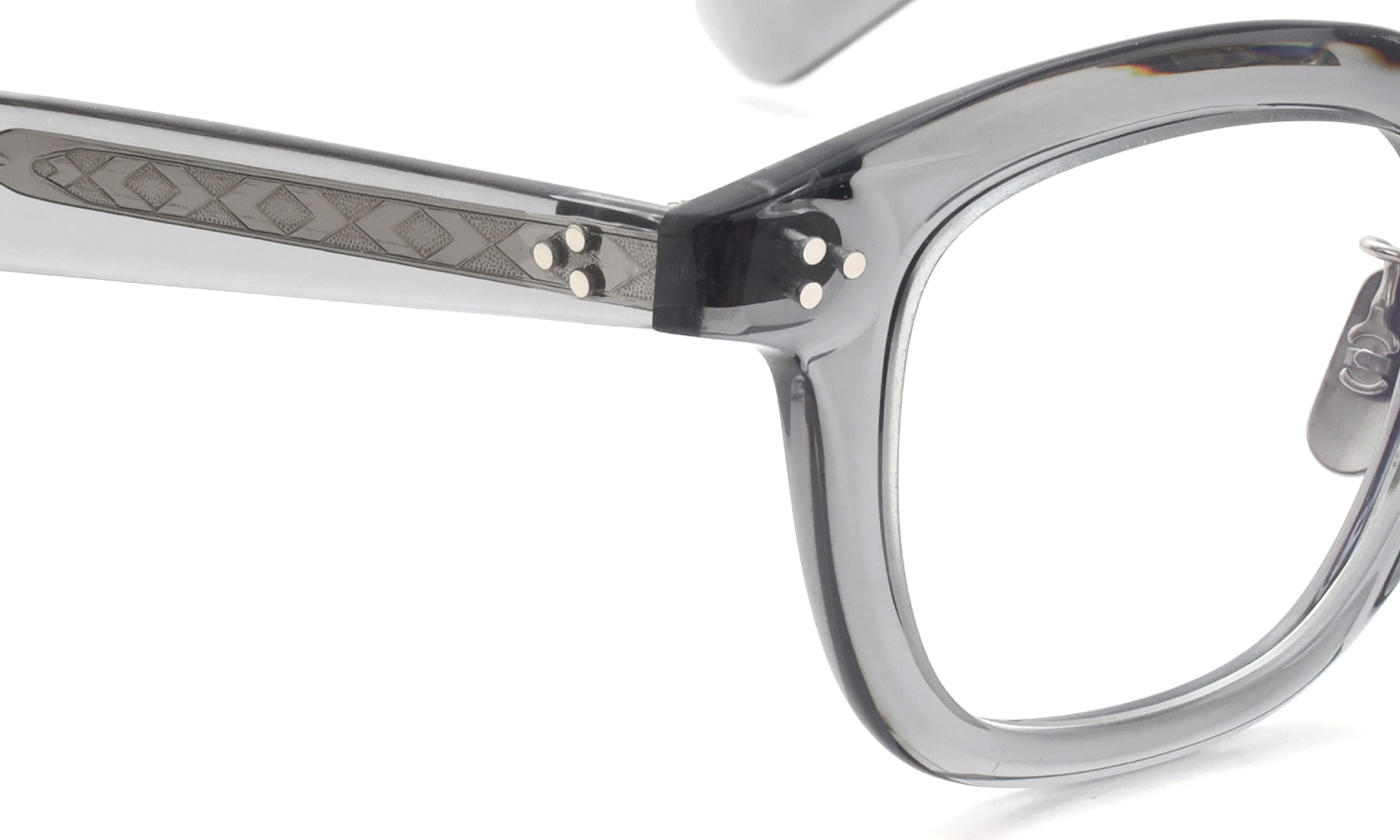 YELLOWS PLUS メガネ通販 NEWTON C538 frosty gray