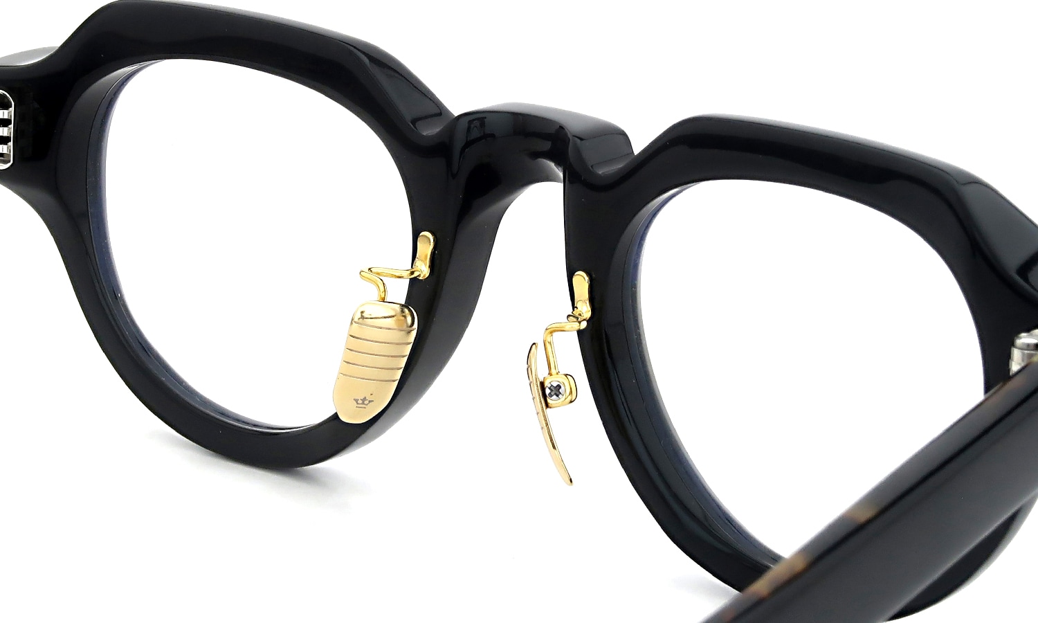 JACQUESMARIEMAGE製品のセルフレームの鼻盛り加工事例