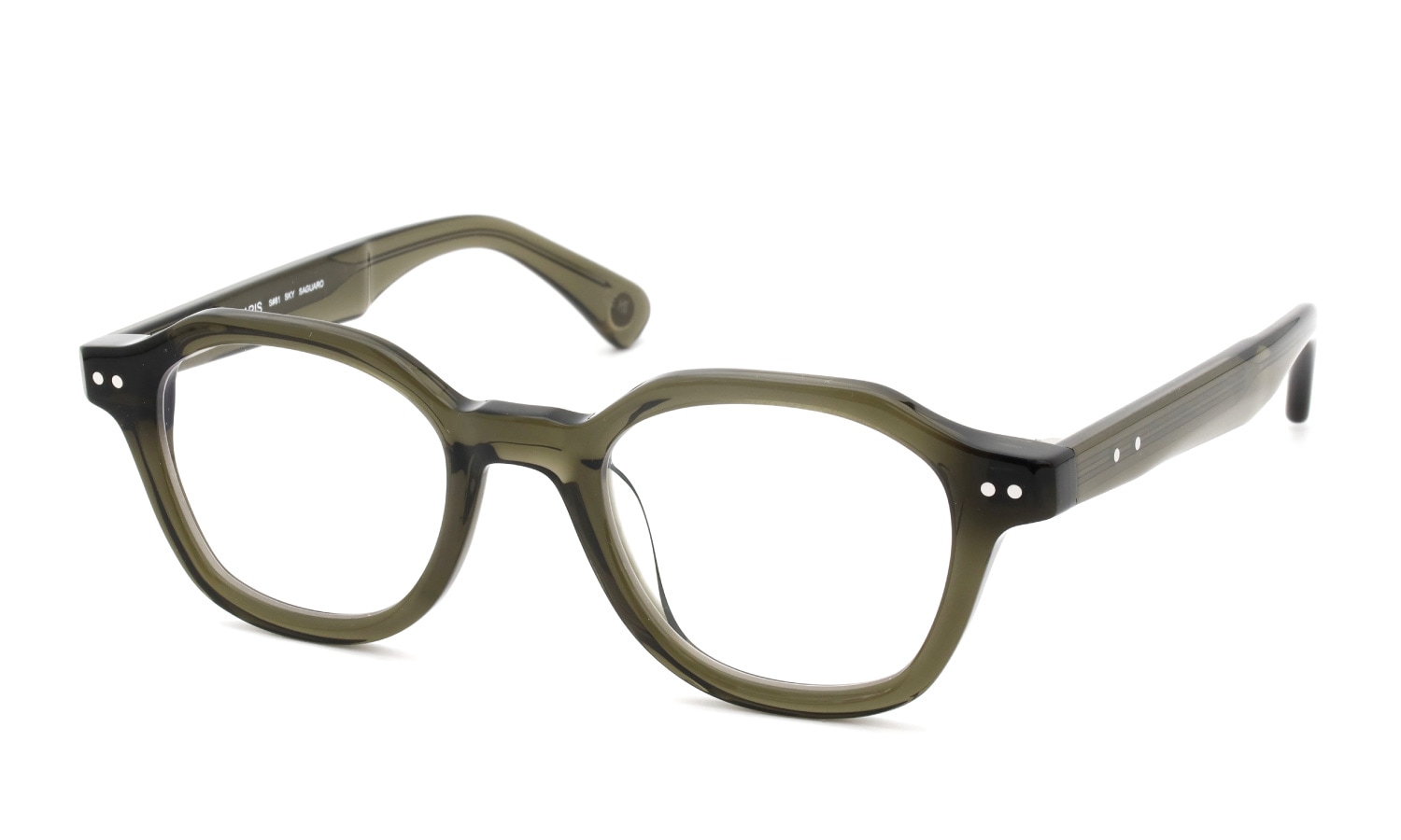 PETER AND MAY ピーターアンドメイ 伊達メガネ SKY col.SAGUARO