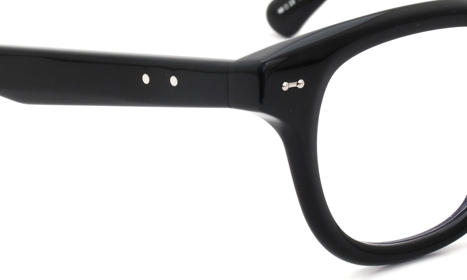 PETER AND MAY ピーターアンドメイ 伊達メガネ LAST NIGHT col.BLACK