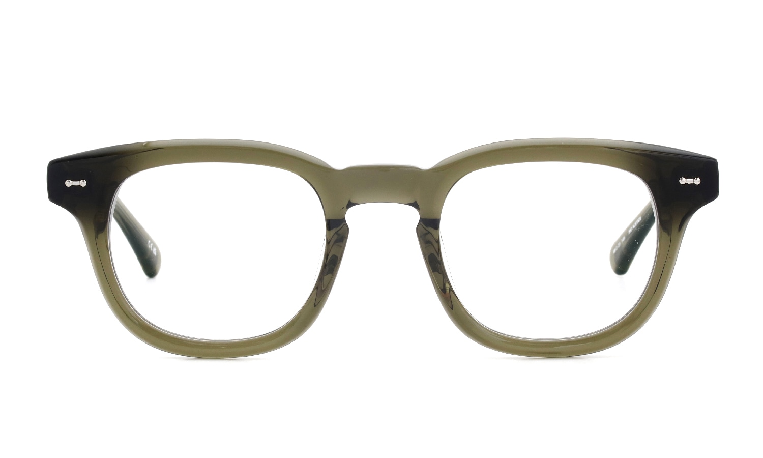 PETER AND MAY ピーターアンドメイ 伊達メガネ LAST NIGHT col.SAGUARO