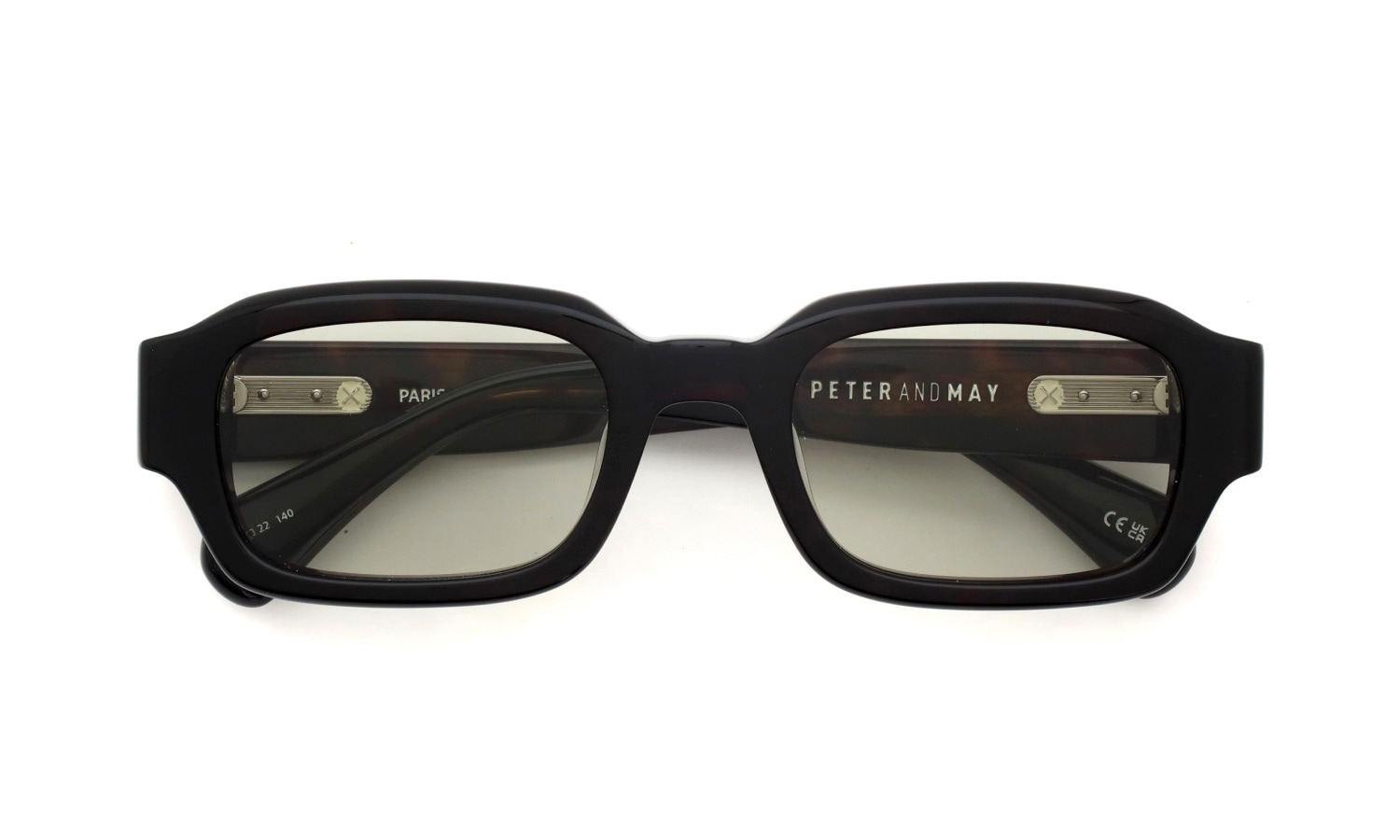 PETER AND MAY ピーターアンドメイ サングラス WATER MAY WALK col.DARK SHELL /GRAPHITE GREEN