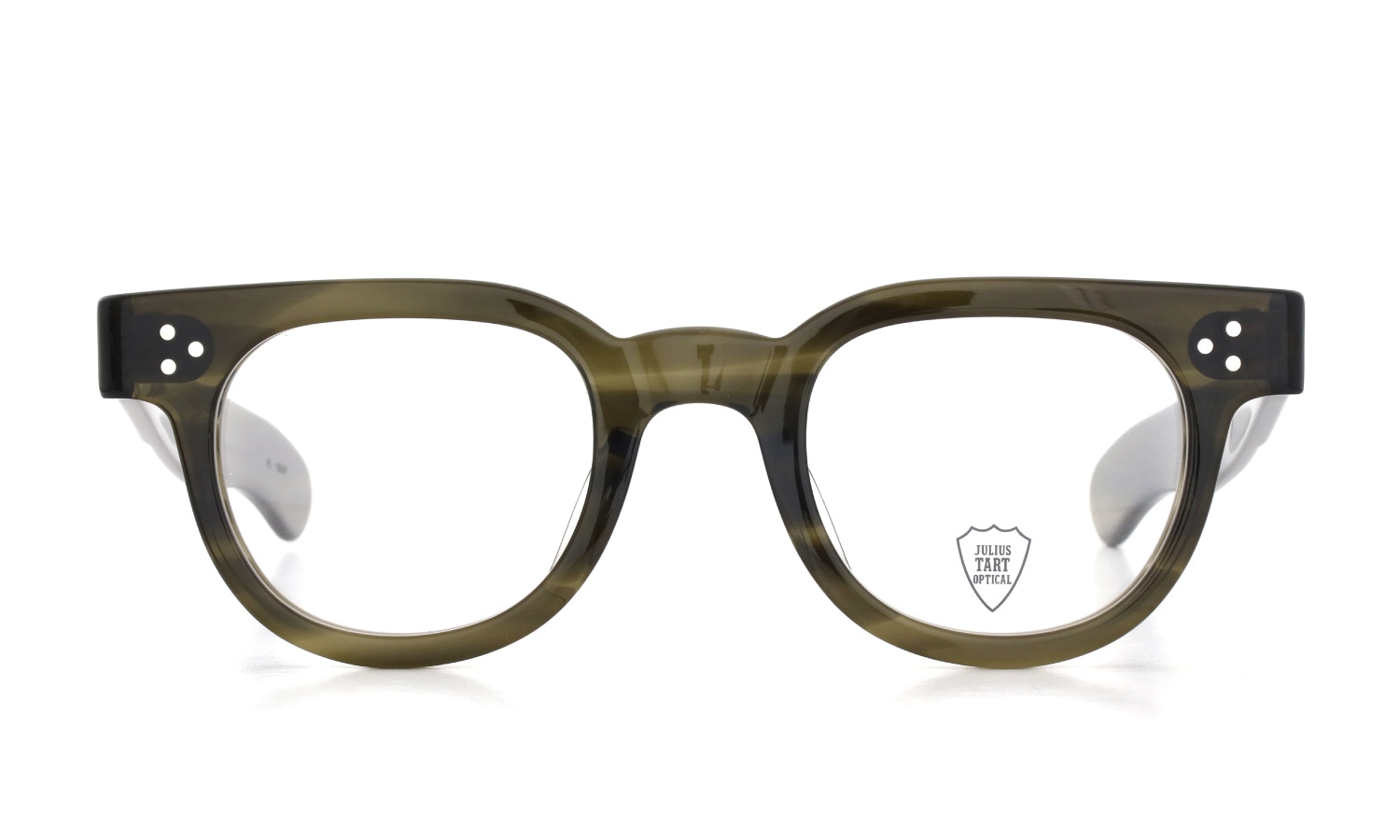 JULIUS TART OPTICAL メガネ通販 FDR-46-24 OLIVE GREEN SASA