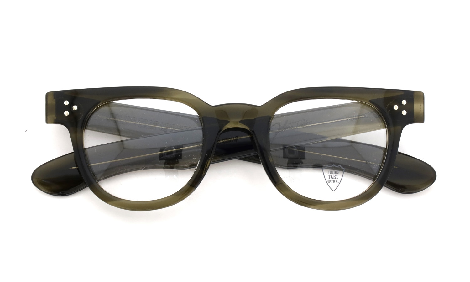 JULIUS TART OPTICAL メガネ通販 FDR-48-24 OLIVE GREEN SASA