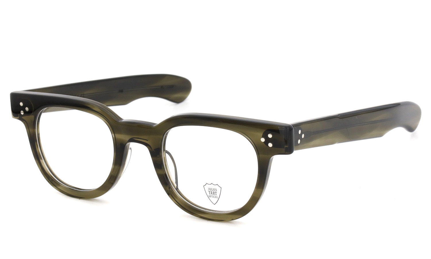 JULIUS TART OPTICAL メガネ通販 FDR-48-24 OLIVE GREEN SASA