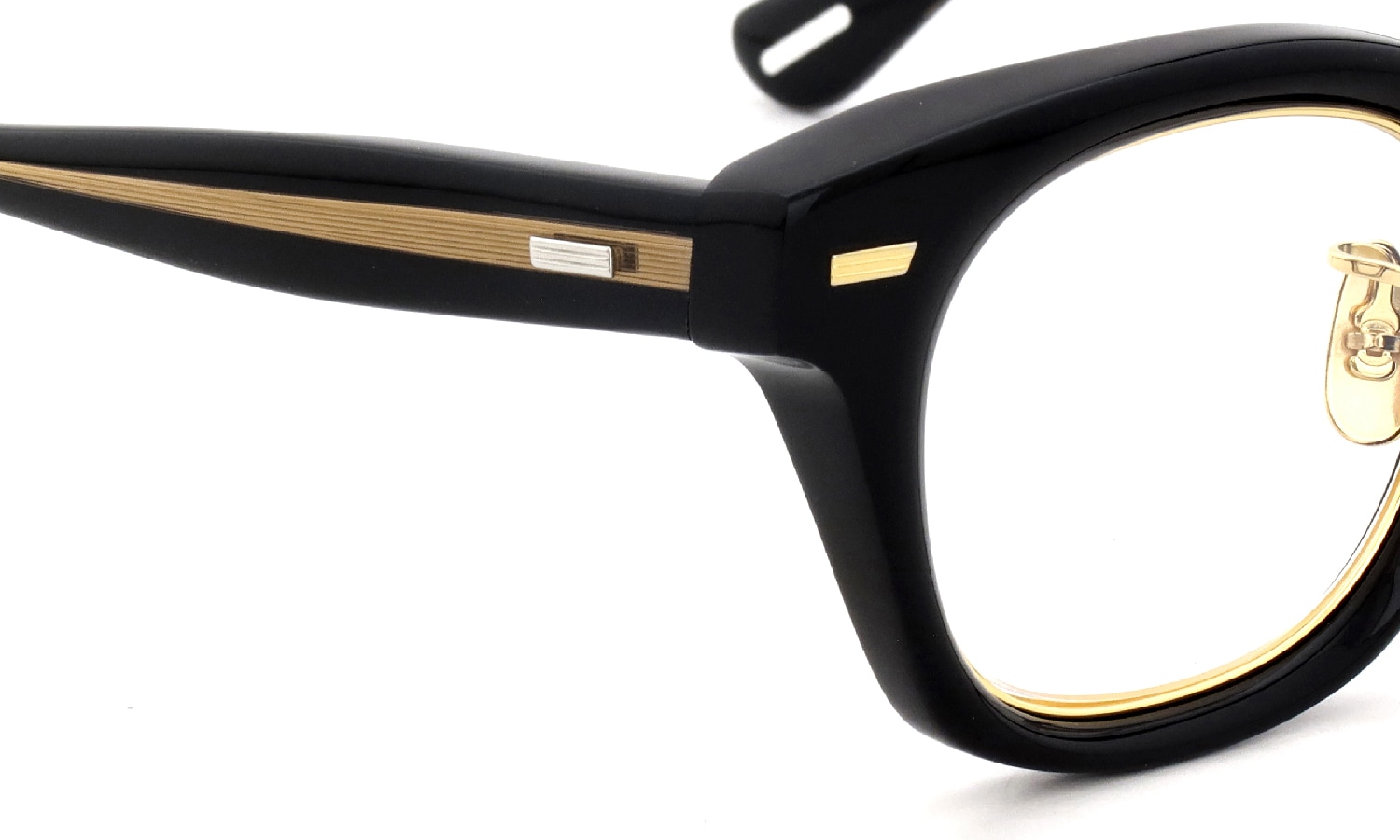 YUICHITOYAMA:5 メガネ通販 DIABLO col.1 Black / Gold