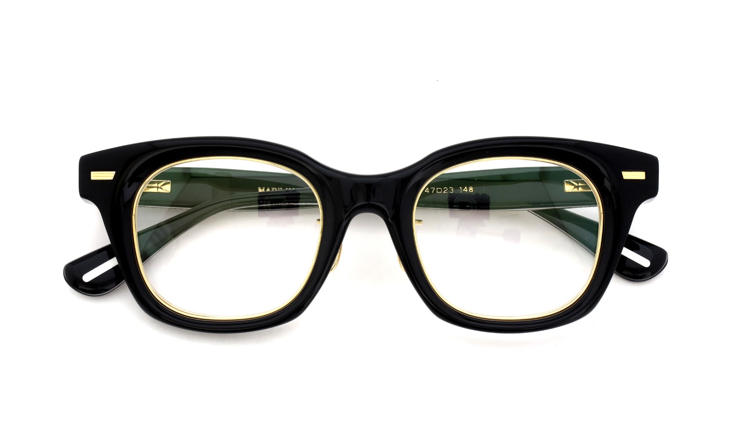 YUICHITOYAMA:5 メガネ通販 DIABLO col.1 Black / Gold