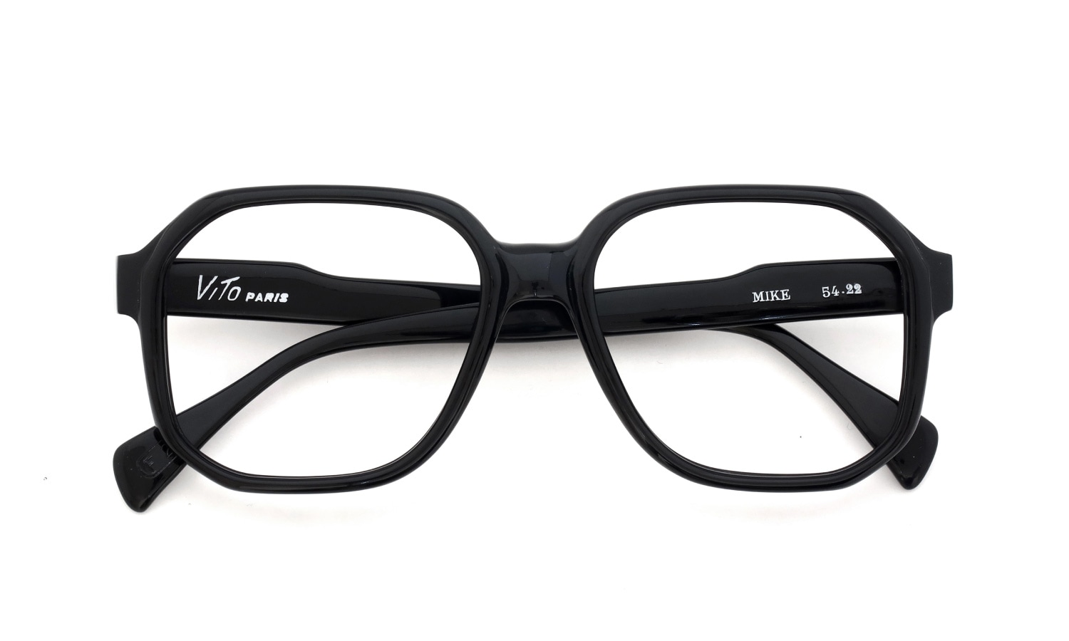 VITO PARIS メガネ通販 MIKE 推定1960年代〜1970年代 F2 Black 53□18 v1