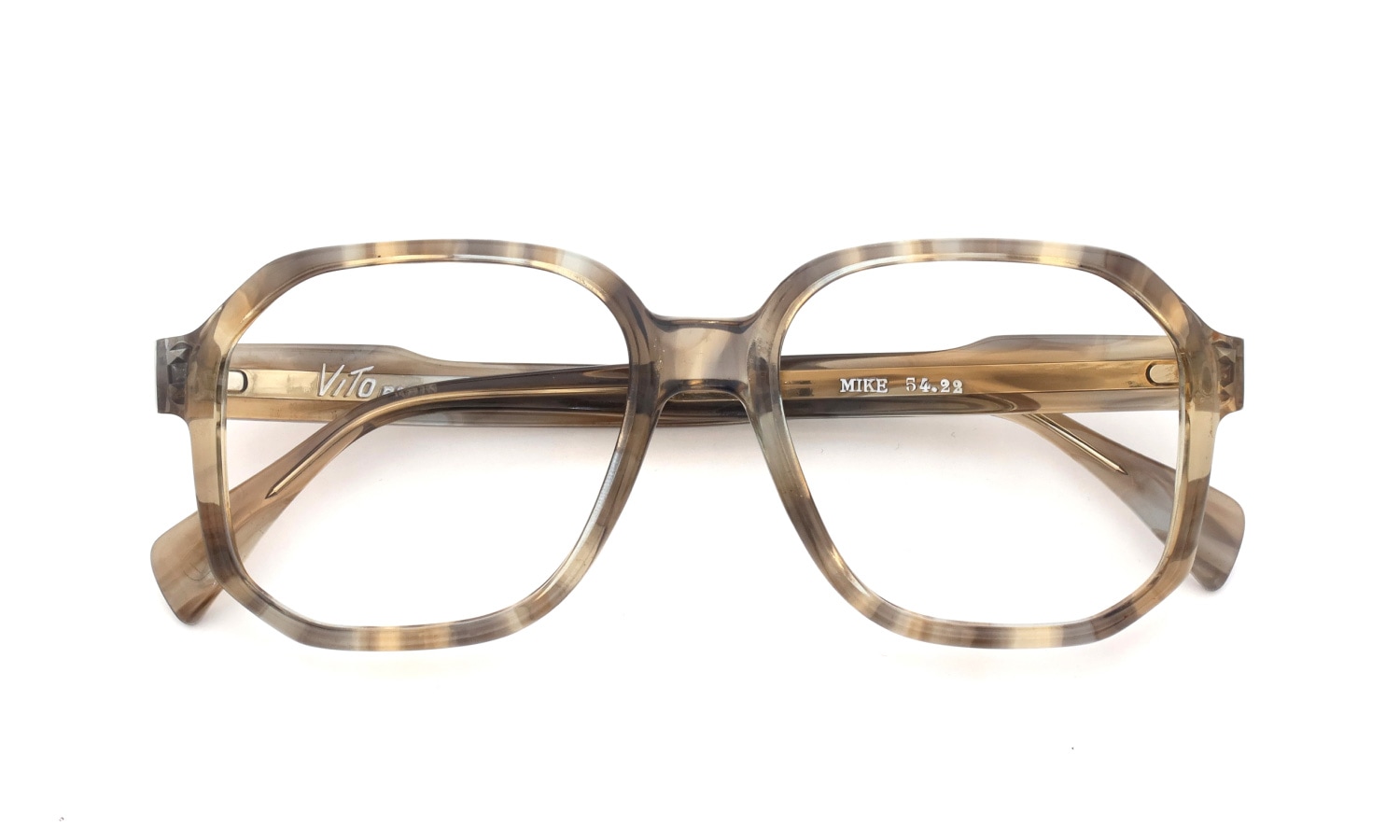 VITO PARIS メガネ通販 MIKE 推定1960年代〜1970年代 F52 Ash Blue Sand 52□19 v3