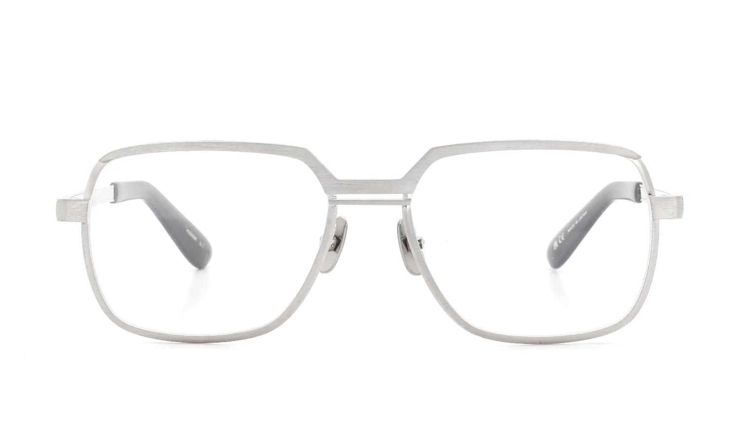 YELLOWS PLUS メガネ通販 HUDSON C1 silver