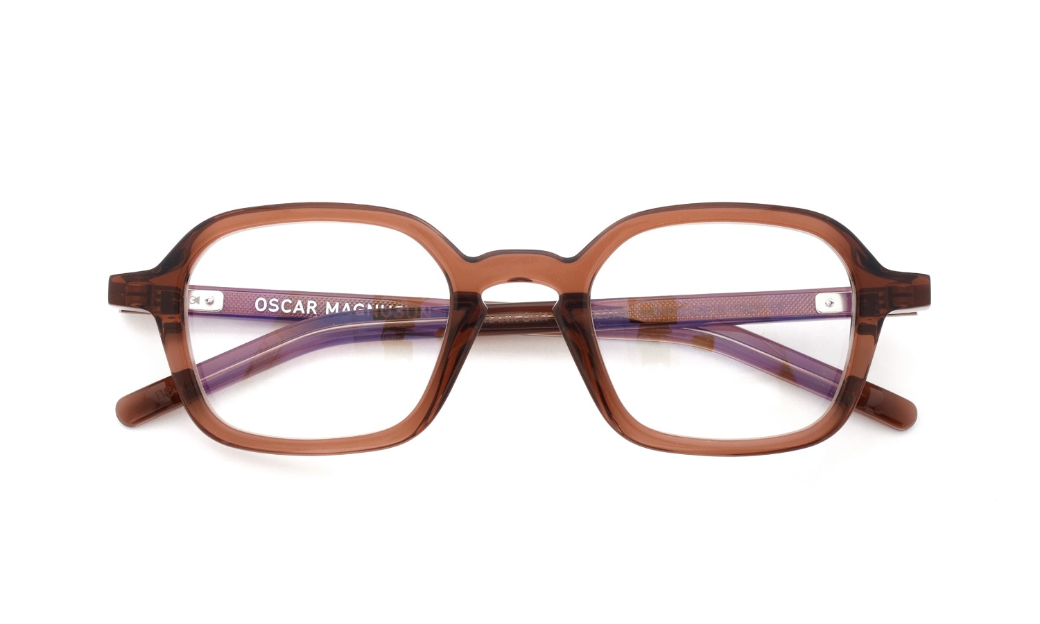 OSCAR MAGNUSON オスカーマグナソン メガネ通販 FRANK 905 Crystal Brown