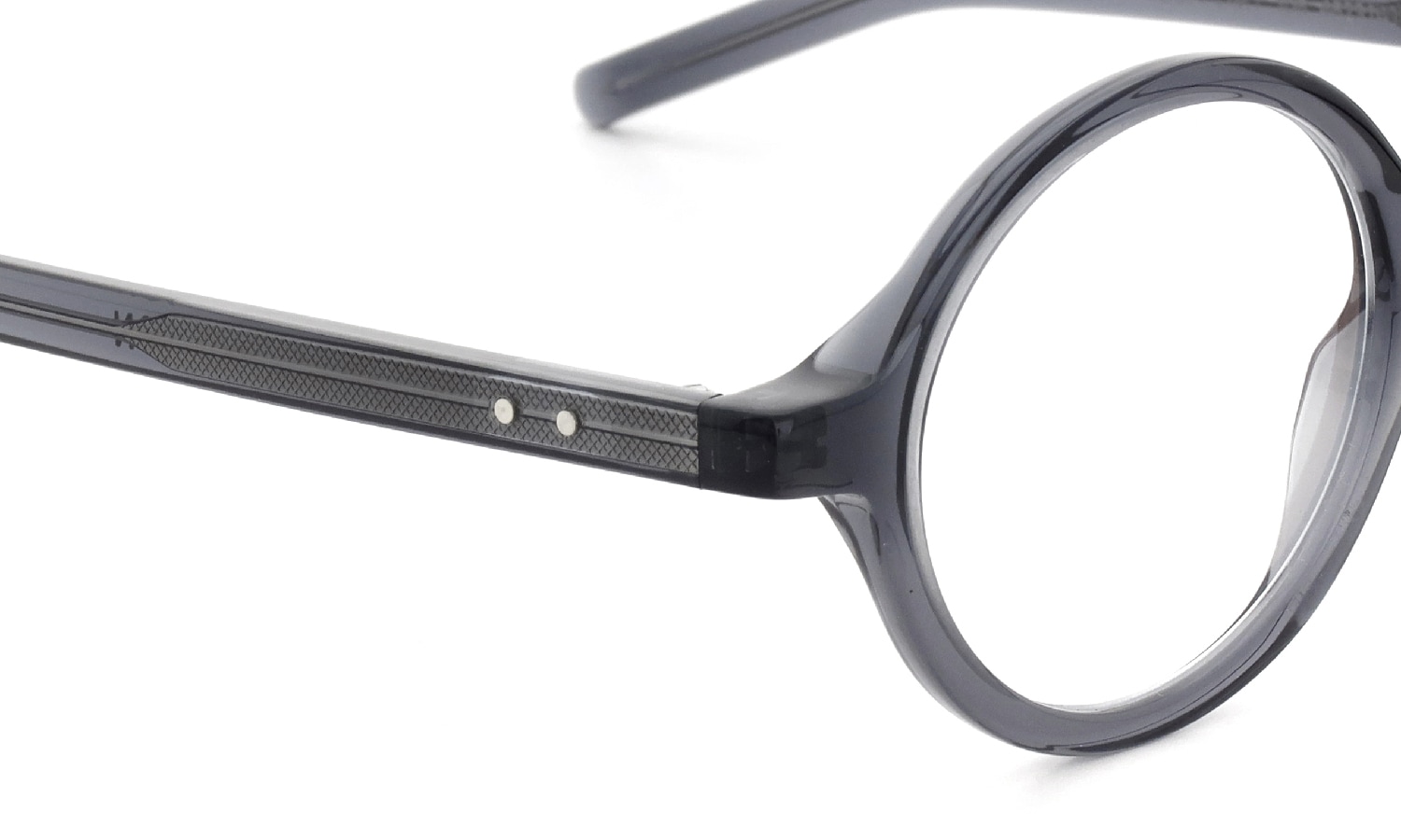 OSCAR MAGNUSON オスカーマグナソン 丸メガネ通販 YOSHI 105 Crystal Grey