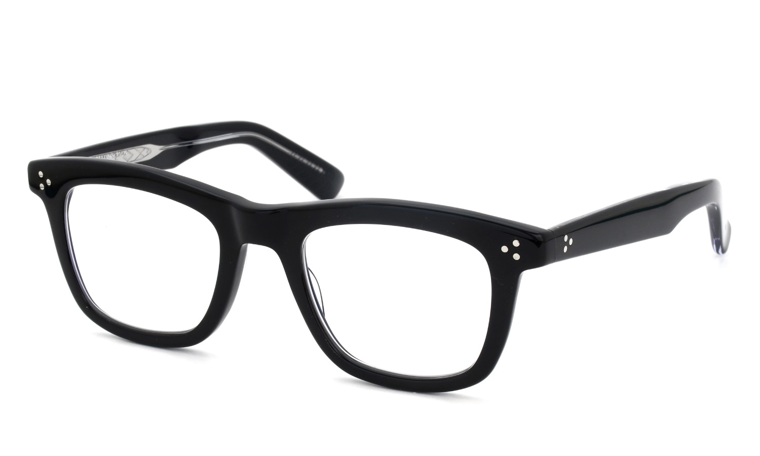 YELLOWS PLUS メガネ DALLAS C1 black