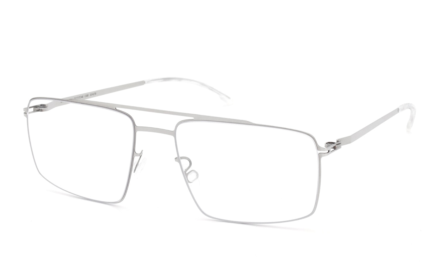 MYKITA メガネ通販 PEN COL.051 Shiny Silver