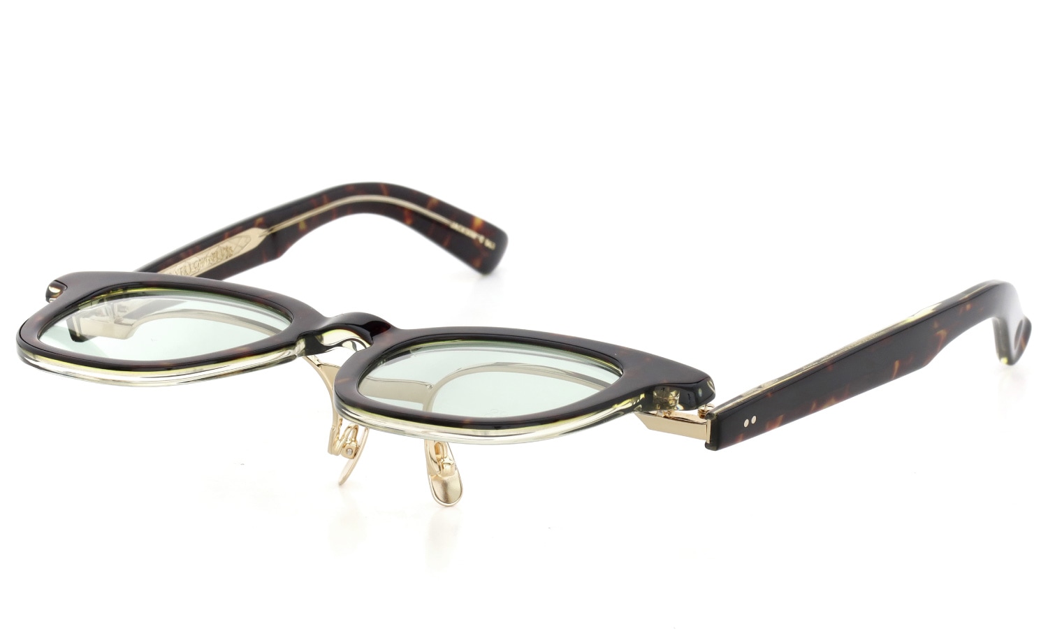 YELLOWS PLUS SILMO2025新作 跳ね上げ単式サングラス通販 JACKSON C563 layered demi