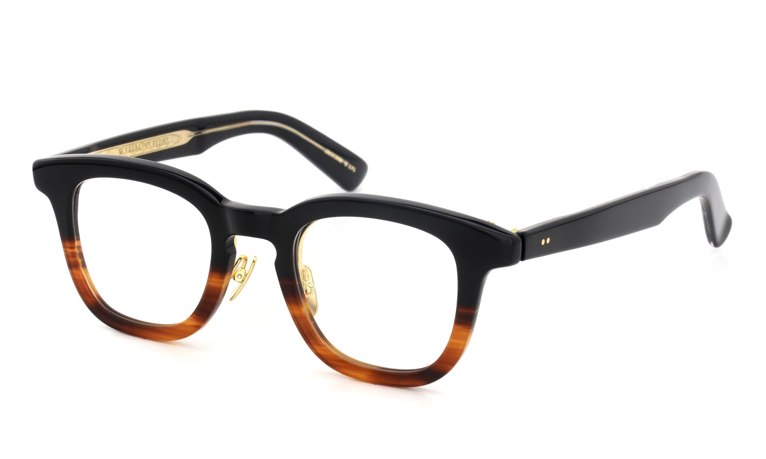 YELLOWS PLUS for ポンメガネ 跳ね上げ式メガネ通販 JACKSON havana two-tone/24kg
