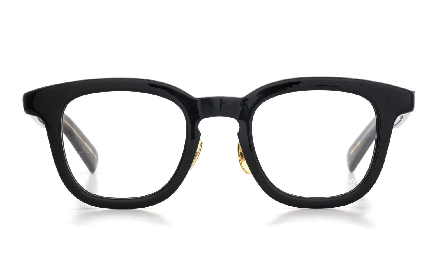 YELLOWS PLUS for ポンメガネ 跳ね上げ式メガネ通販 JACKSON BLACK/24KG