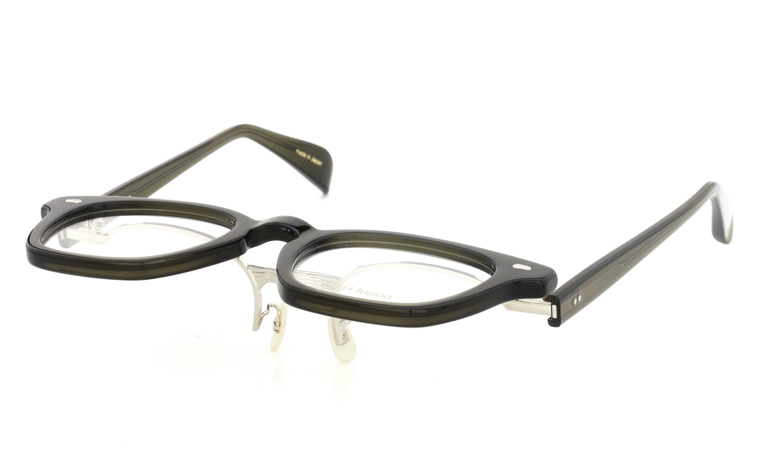 H-fusion 跳ね上げ式(単式)メガネ通販 HF-906 COL-04