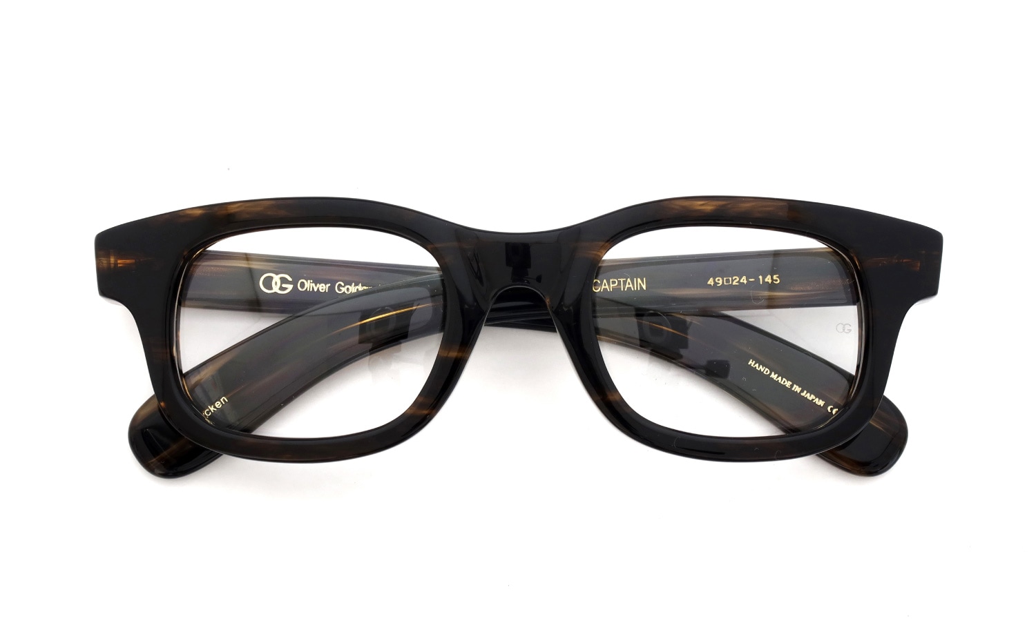 Oliver Goldsmith メガネ通販 VICE CAPTAIN col.Bracken