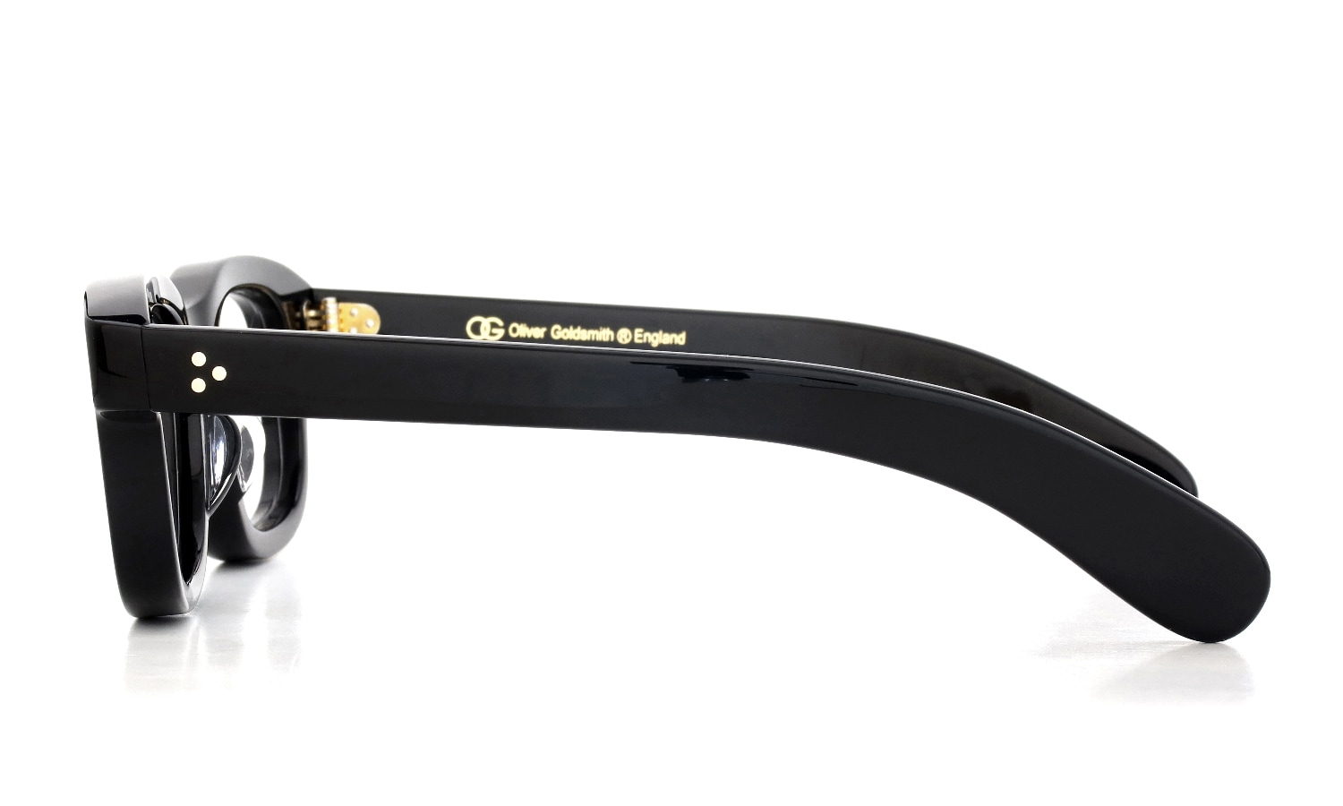 Oliver Goldsmith メガネ通販 VICE CAPTAIN col.Nero