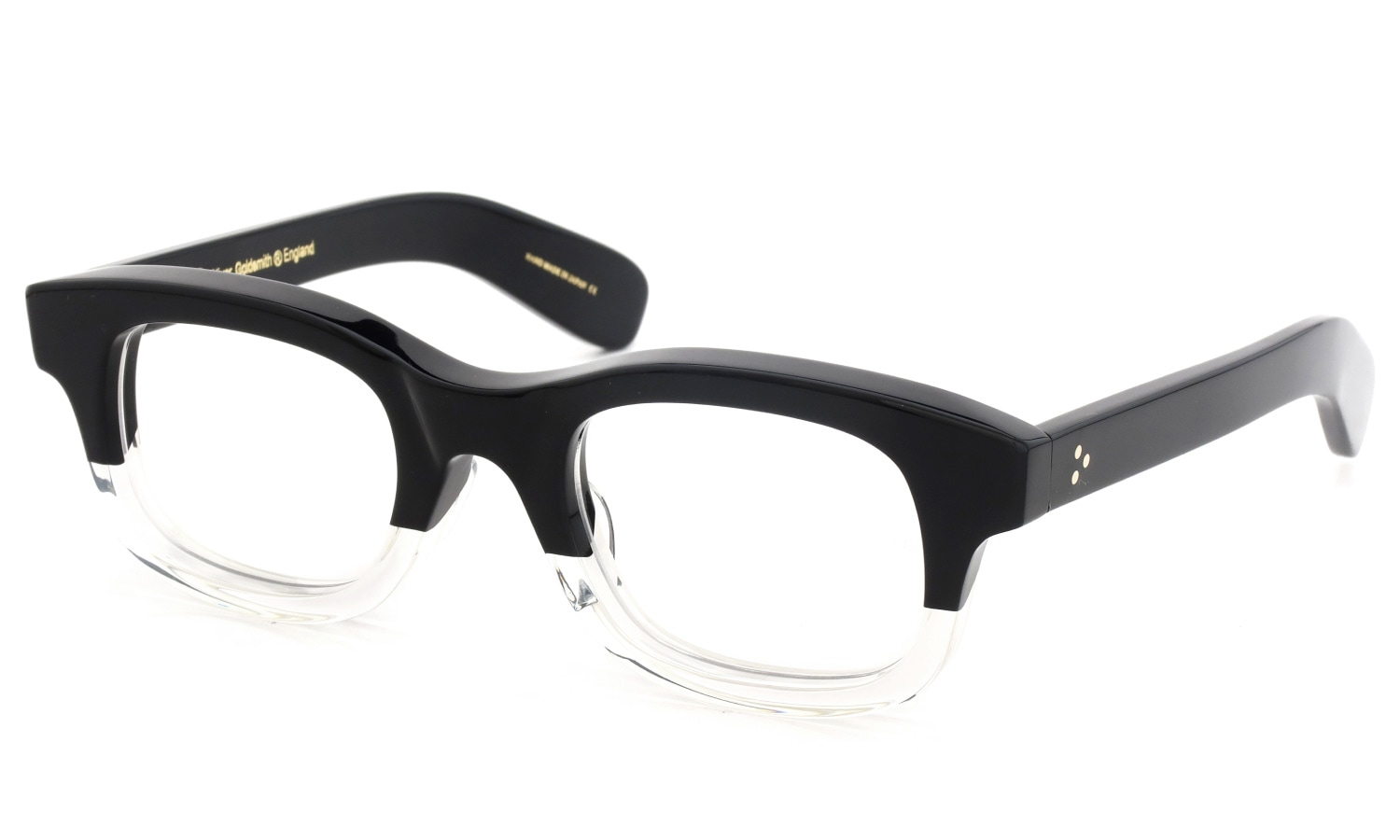 Oliver Goldsmith メガネ通販 VICE CAPTAIN Black Float