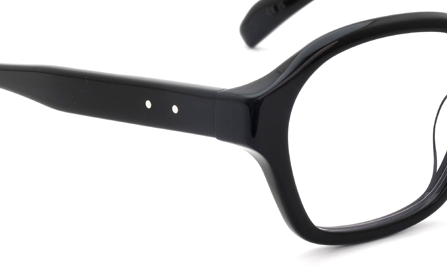 PETER AND MAY ピーターアンドメイ 多角形メガネ通販 VIVIE col.BLACK