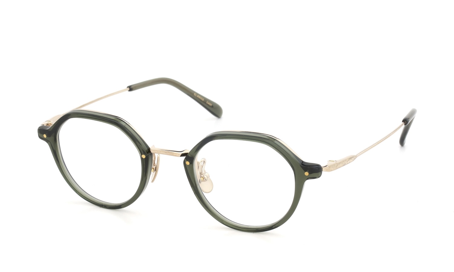 YELLOWS PLUS メガネ通販 CLARICE C-486 ganges/gold